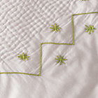 Green Embroidery Bedding Set