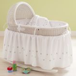 White Nod Bassinet and Bedding Sets