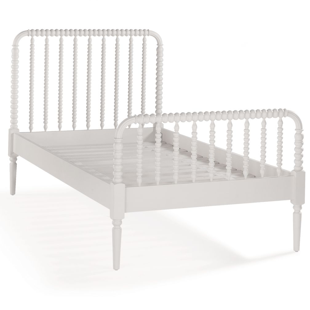 Jenny Lind Twin Bed (White)