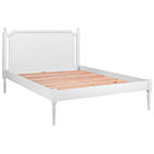 Full White Petite Marguerite Bed