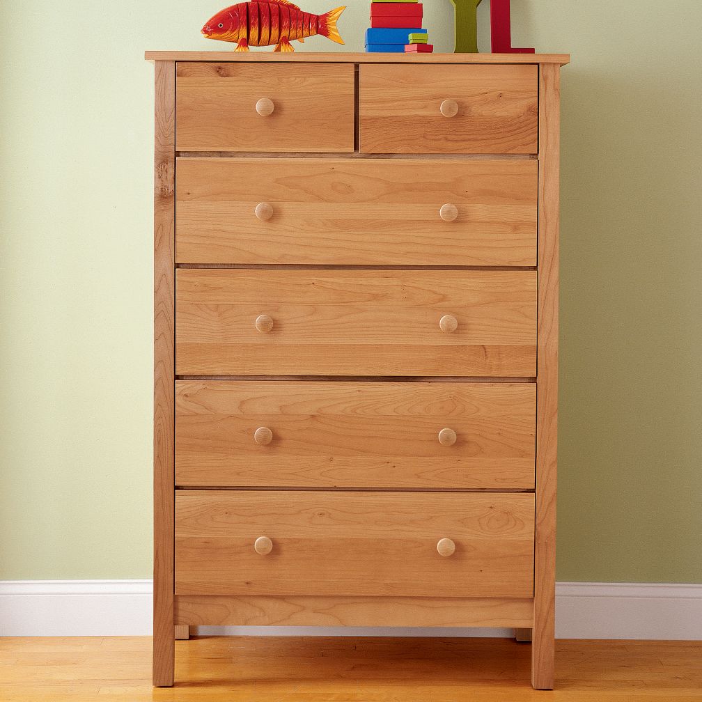 Simple 2-Over-4 Dresser (Natural)