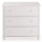 White 3-Drawer Dresser