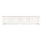Jenny Lind White Desk Hutch