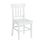 White Jenny Lind Desk ChairFloor to Seat: 17.5" H