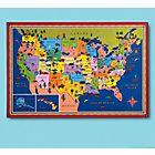 Framed U.S. Wall Map