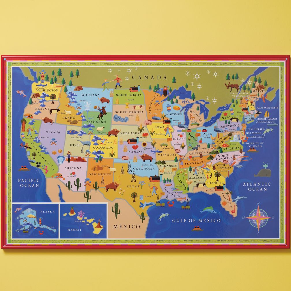 This Map Is Your Map Wall Art