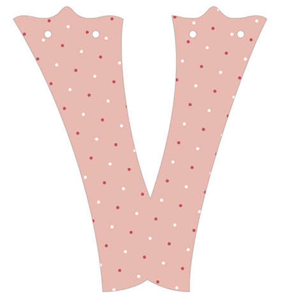 V Fancy Font Wallpaper Letter