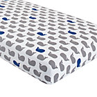 Blue Whale Crib Fitted Sheet