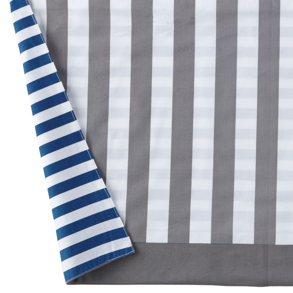New School Crib Skirt (Make a Splash)