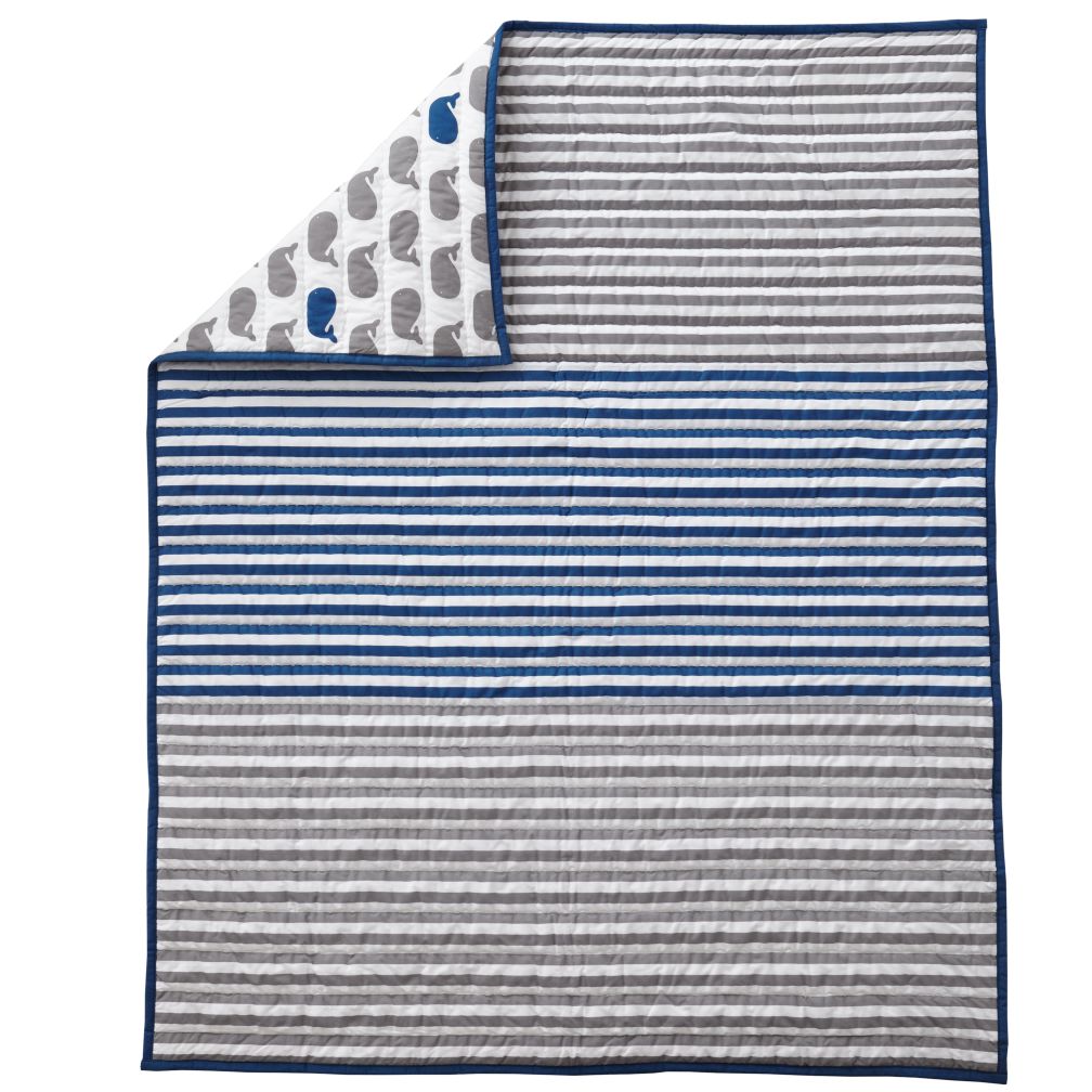 New School Crib Quilt (Make a Splash)