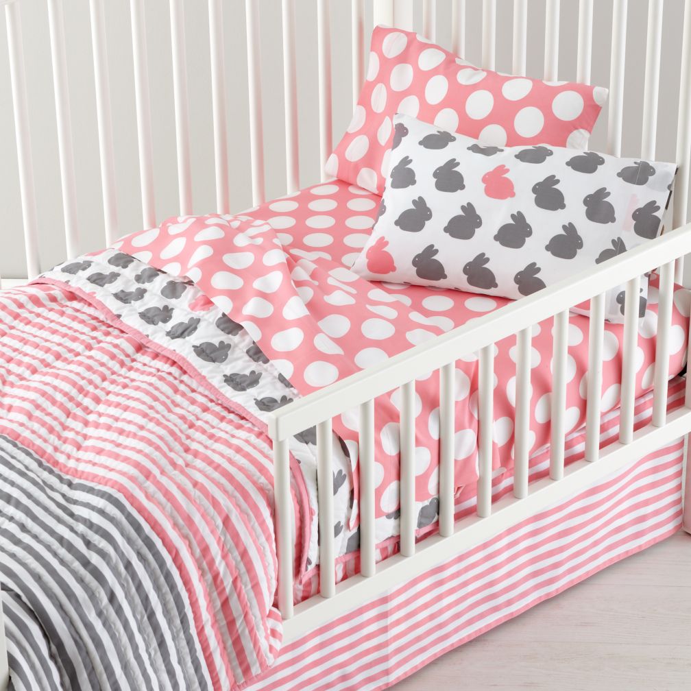 New School Toddler Bedding (Hop to It)