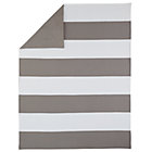 Twin New School Widest Stripe Duvet Cover
