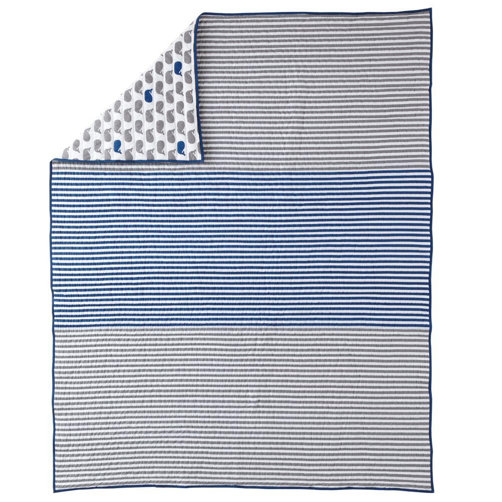 New School Full-Queen Kids Quilt (Make a Splash)