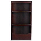 Espresso 48" Flat Top Bookcase
