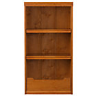 Lt. Honey 48" Flat Top Bookcase