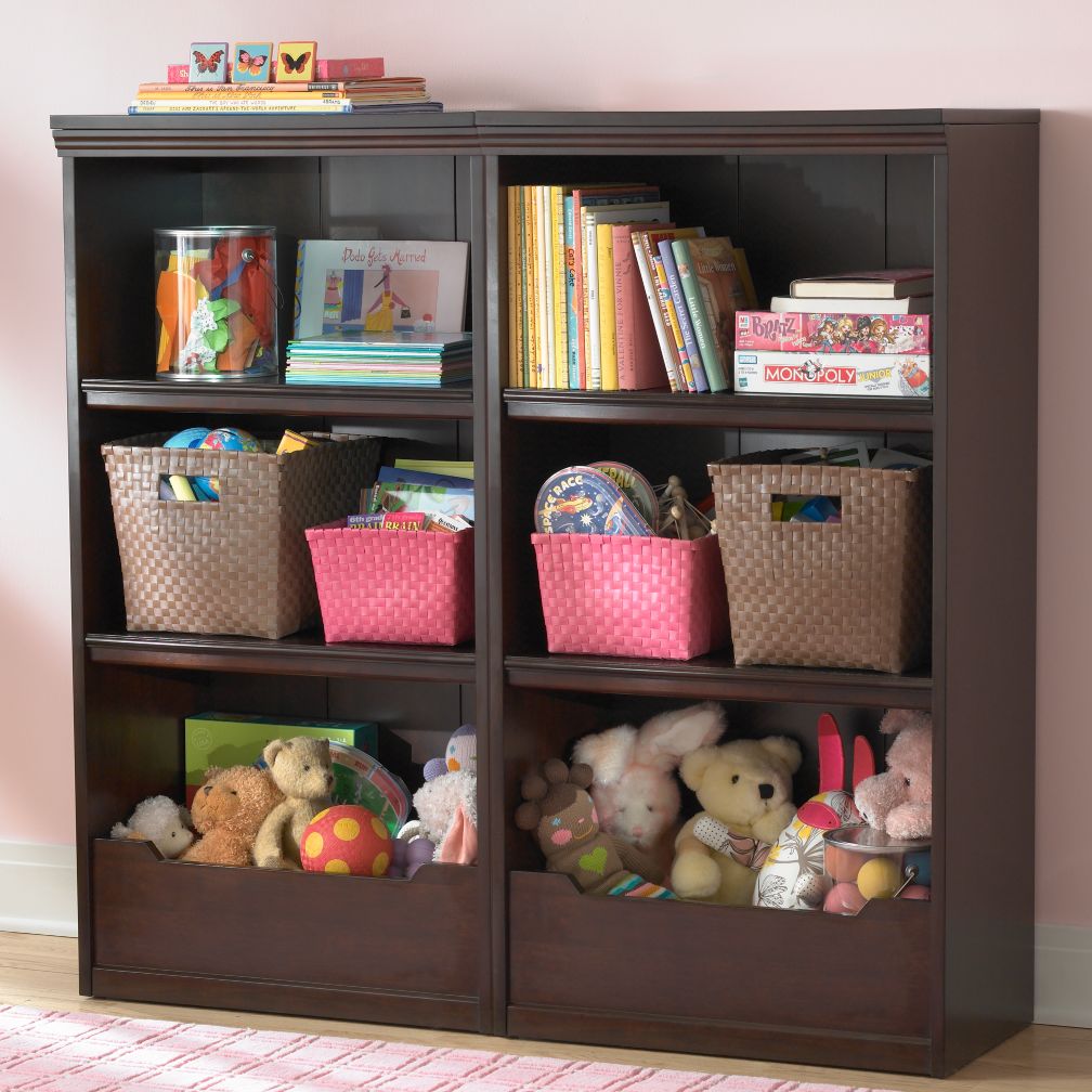 Flat Top Bookcase, 48" (Espresso)