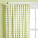 Lattice Curtain Panels (Green)