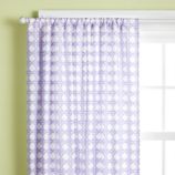 Lattice Curtain Panels (Lavender)