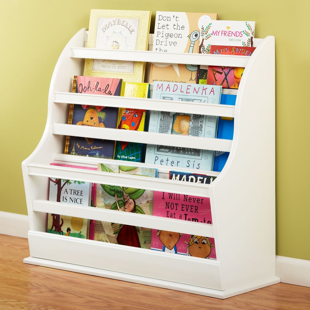 Bin There Done That Floor Book Bin (White)
