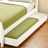 Blake Storage Trundle (White)