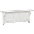 24" White Shelf Silverstein