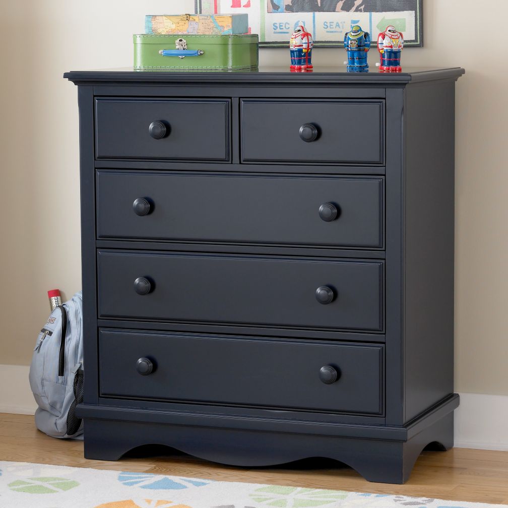 Walden 2-Over-3 Dresser (Midnight Blue)
