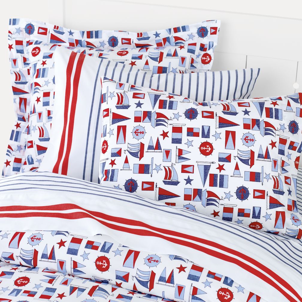 Totally Nautical, Dude Duvet Cover