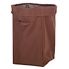 Brown Canvas Hamper