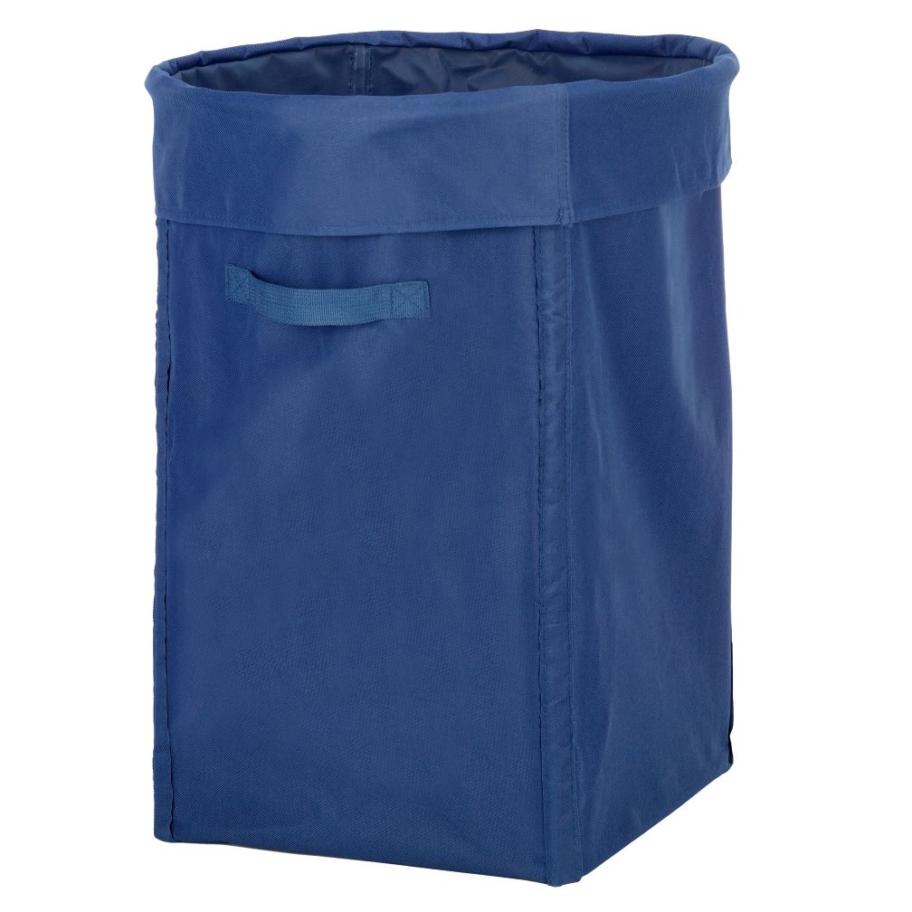 I Think I Canvas Hamper (Blue)