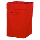 Red Canvas Hamper