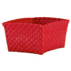 Red Shelf Basket