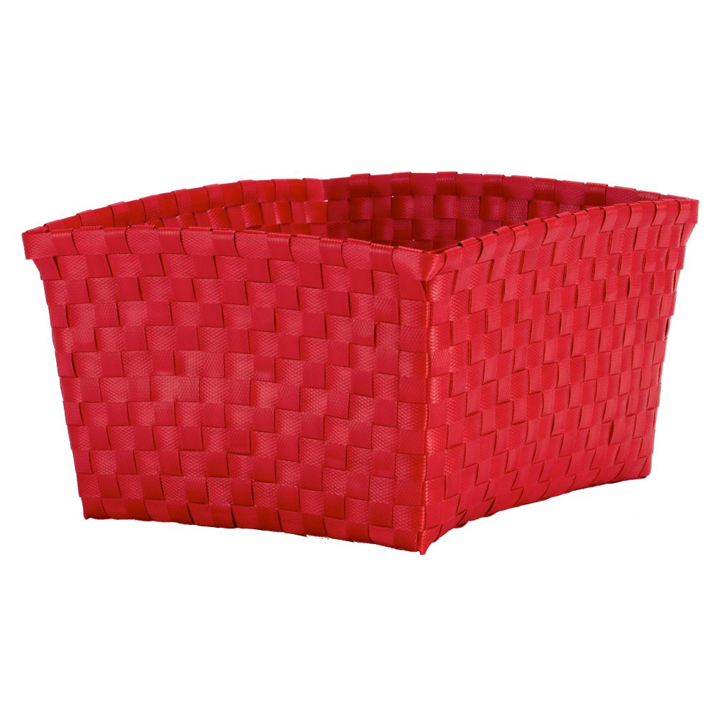 Strapping Shelf Basket (Red)