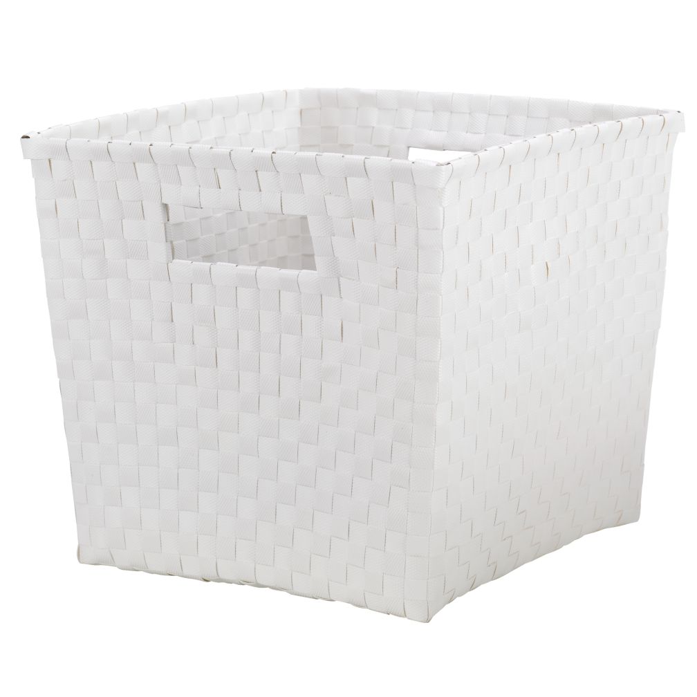 Strapping Cube Bin (White)