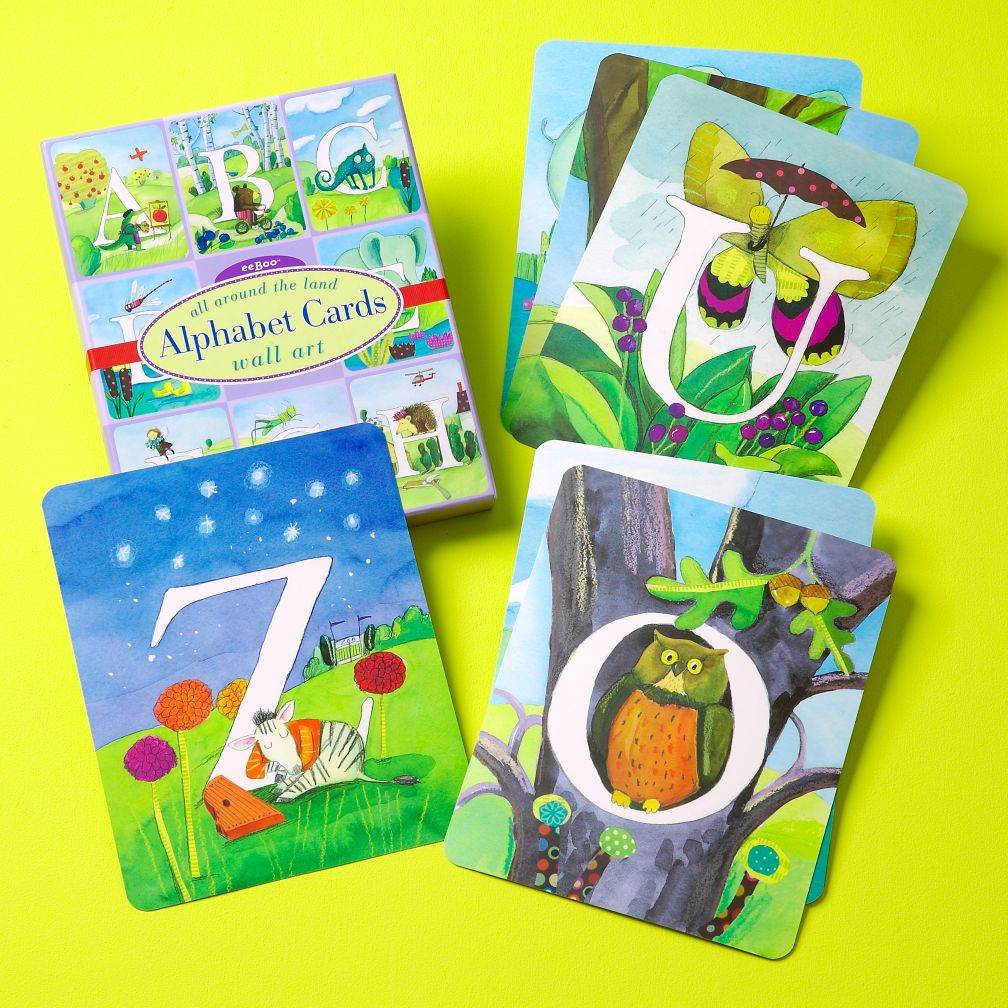 This Land Alphabet Wall Cards