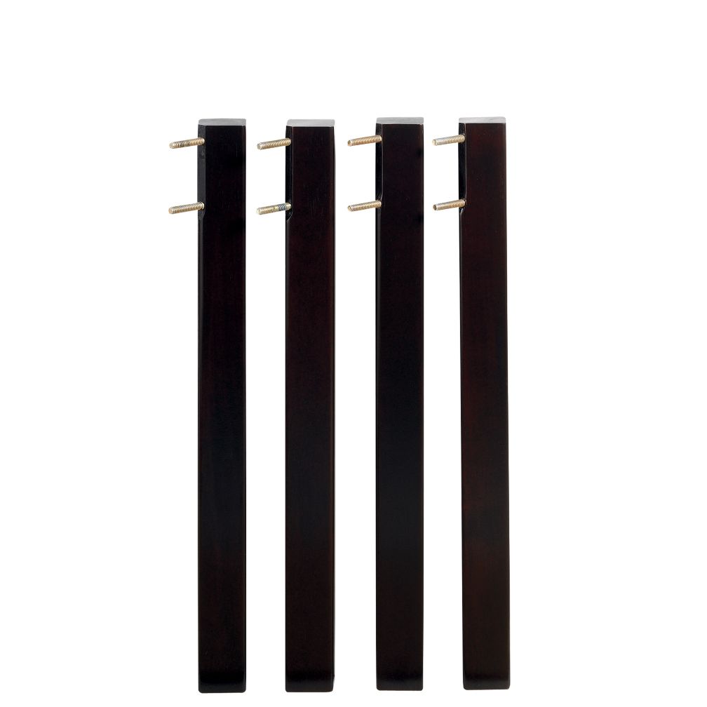 Medium Espresso Activity Table Legs (Set of 4)