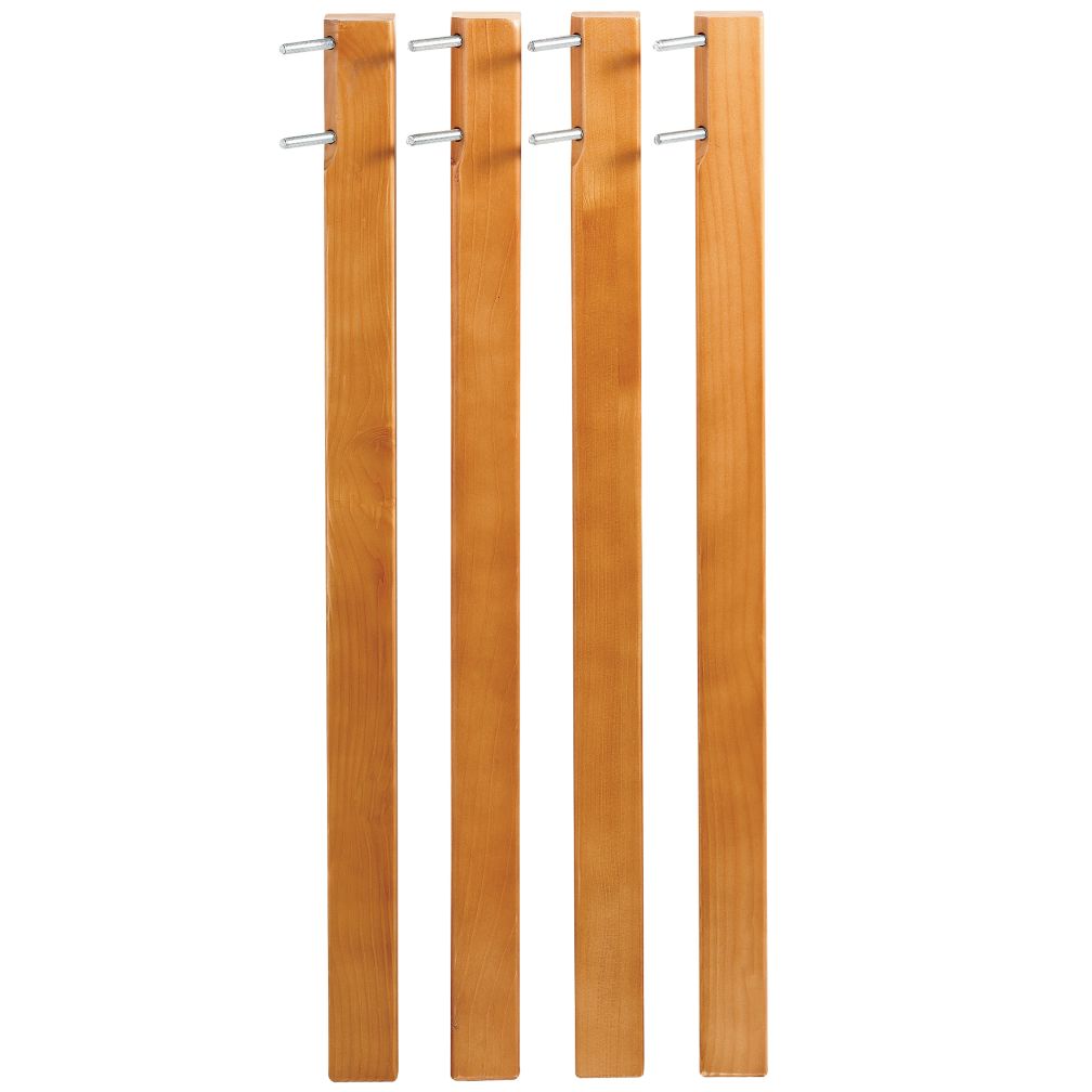 Tall Lt. Honey Activity Table Legs (Set of 4)