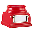 Red Lucky Baseball Holder