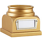 Gold Lucky Baseball Holder