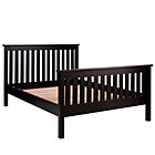 Full Espresso Simple Bed