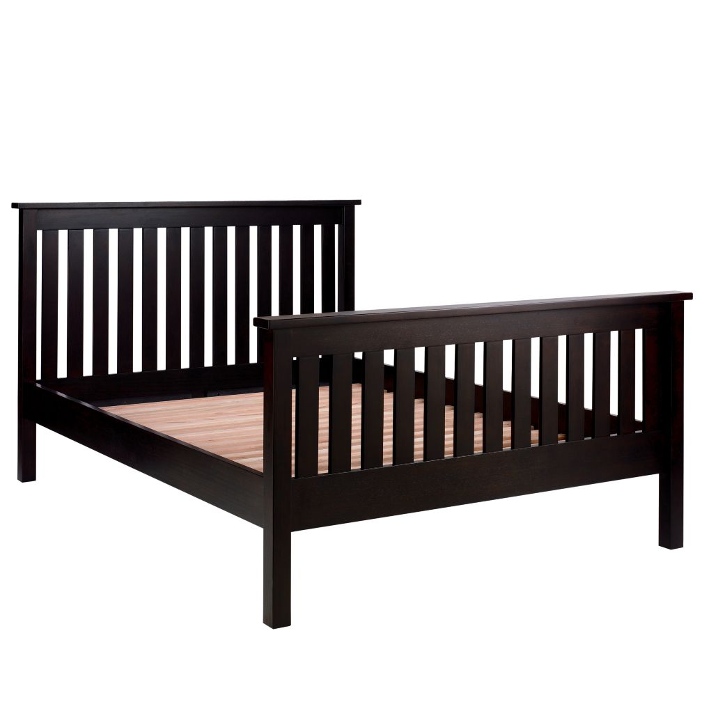 Simple Full Bed (Espresso)