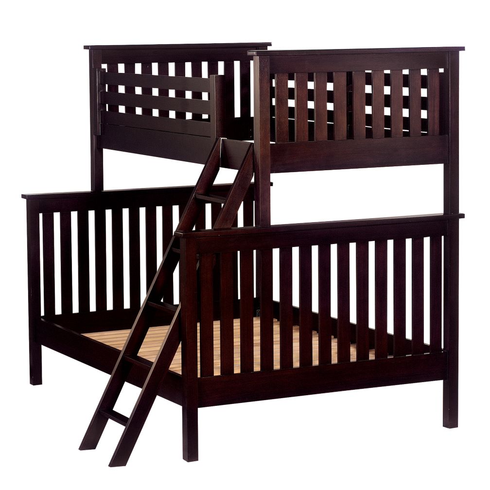 Espresso Twin-Over-Full Bunk Bed