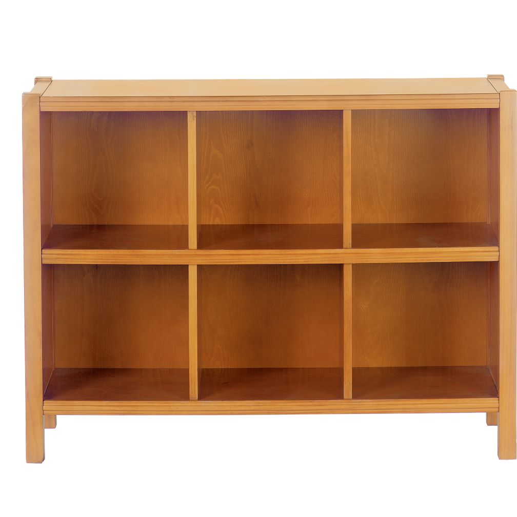 6-Cube Bookcase (Lt. Honey)