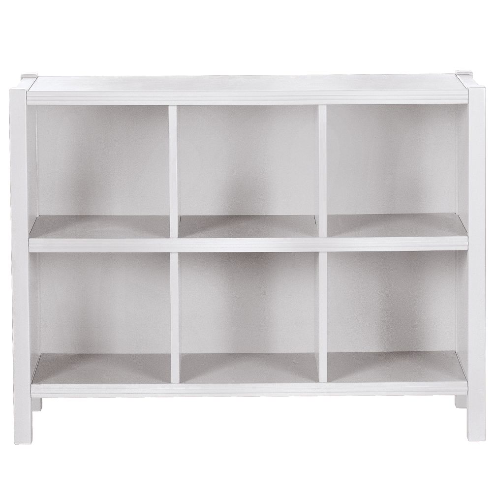 6-Cube Bookcase (White)
