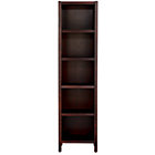 Espresso 5-Cube Bookcase