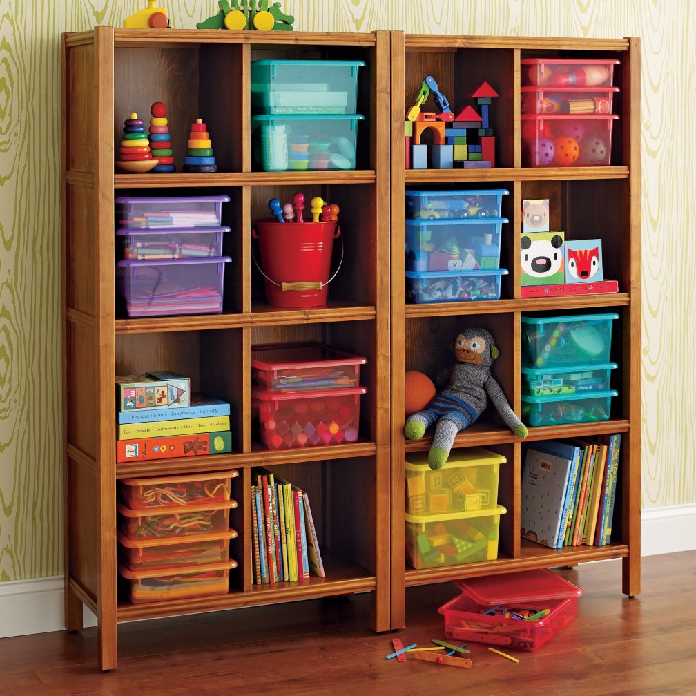8-Cube Bookcase (Lt. Honey)