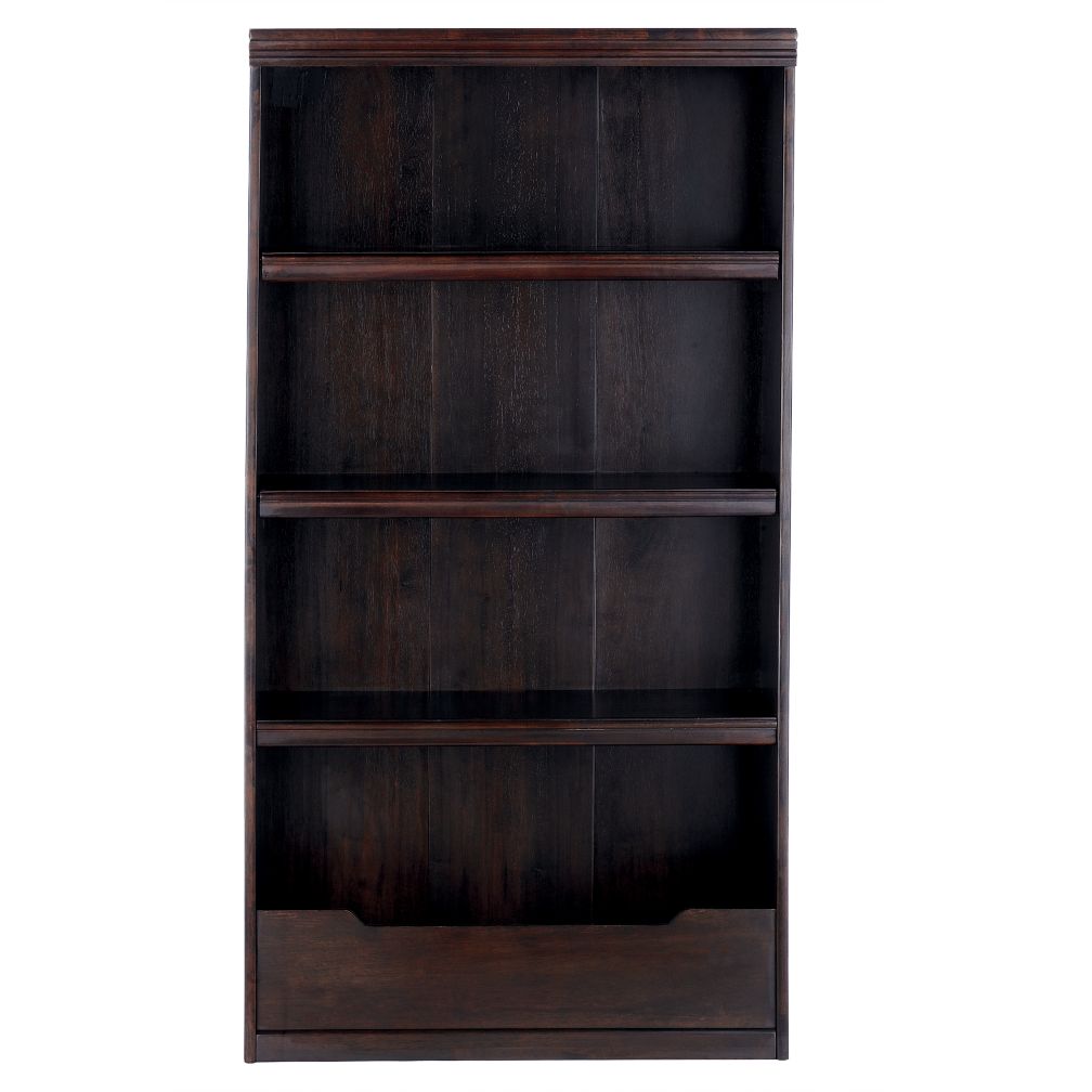 60" Flat Top Bookcase (Espresso)
