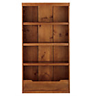 Lt. Honey Flat Top Bookcase