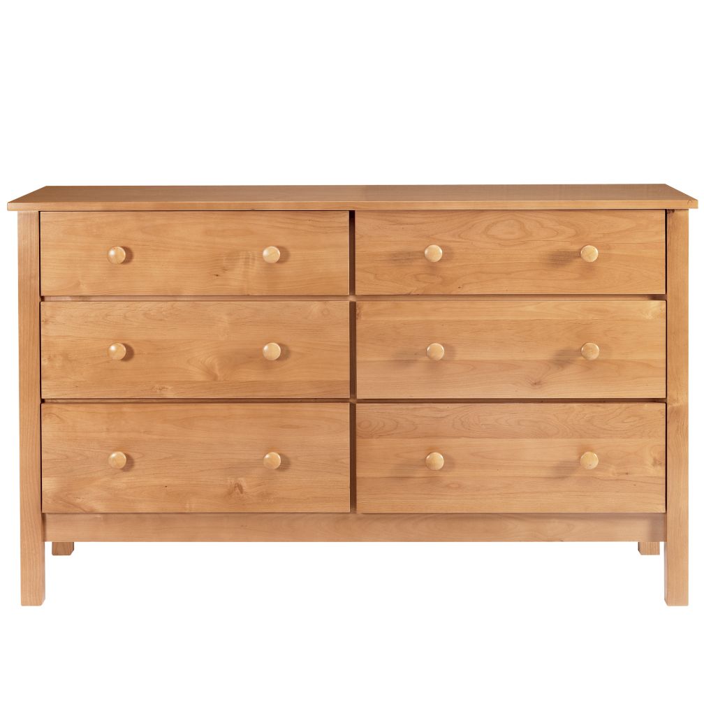 Natural 6-Drawer Dresser