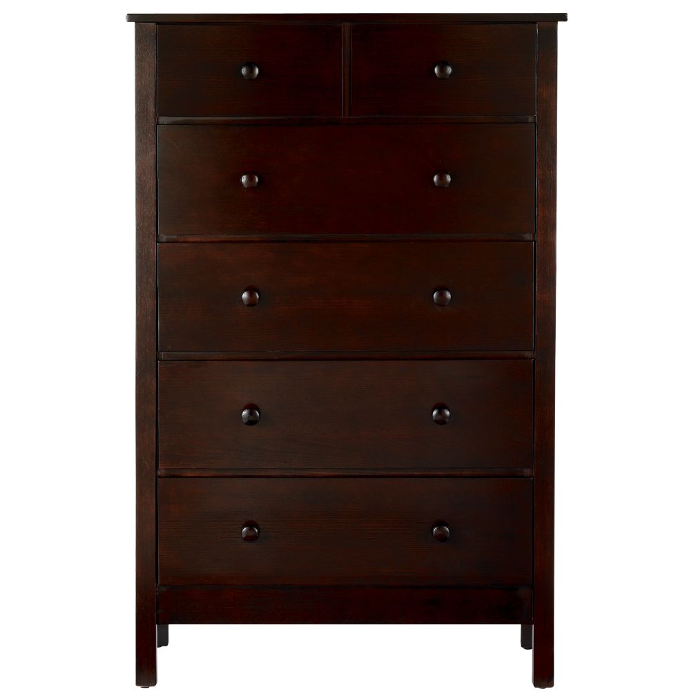 Espresso 2-Over-4 Dresser