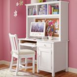 Walden Desk & Hutch (White)